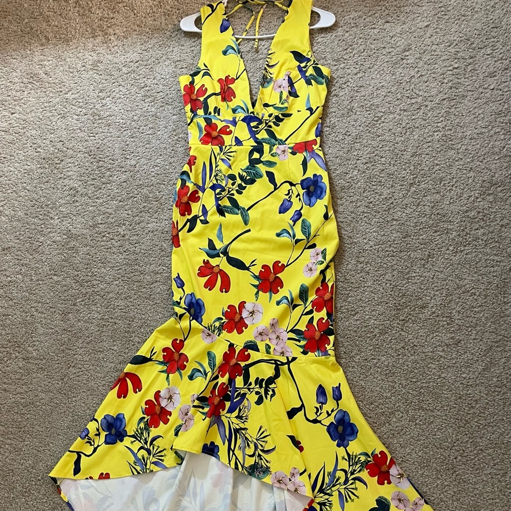 Fashion Nova Floral Maxi Dress